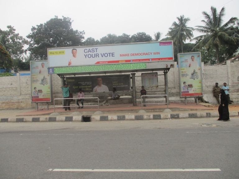 OOH Advertising Bangalore, Bus Stop Advertising in Rajarajeshwari Nagar, Hoardings Agency in Bangalore